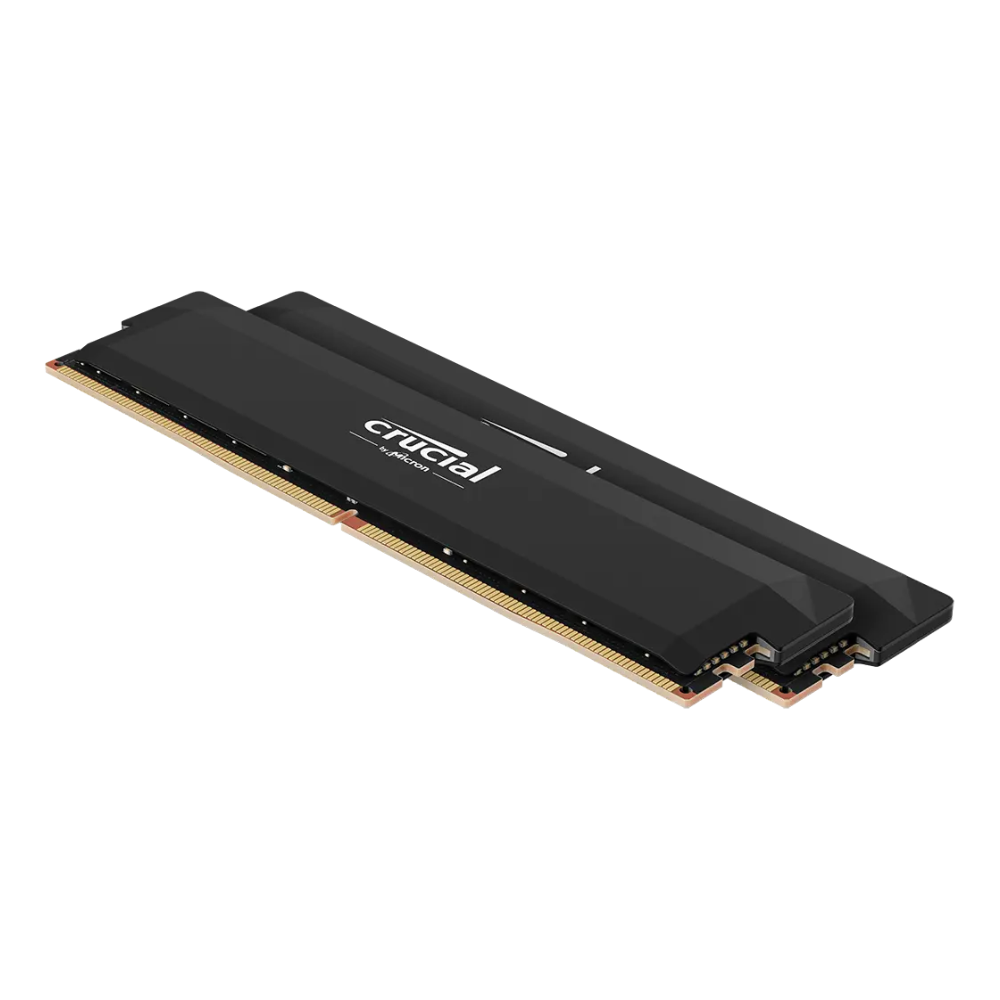 CRUCIAL PRO OC NON-RGB BLACK 16GBX2=32GB 6000MHZ DDR5 CL36 XMP