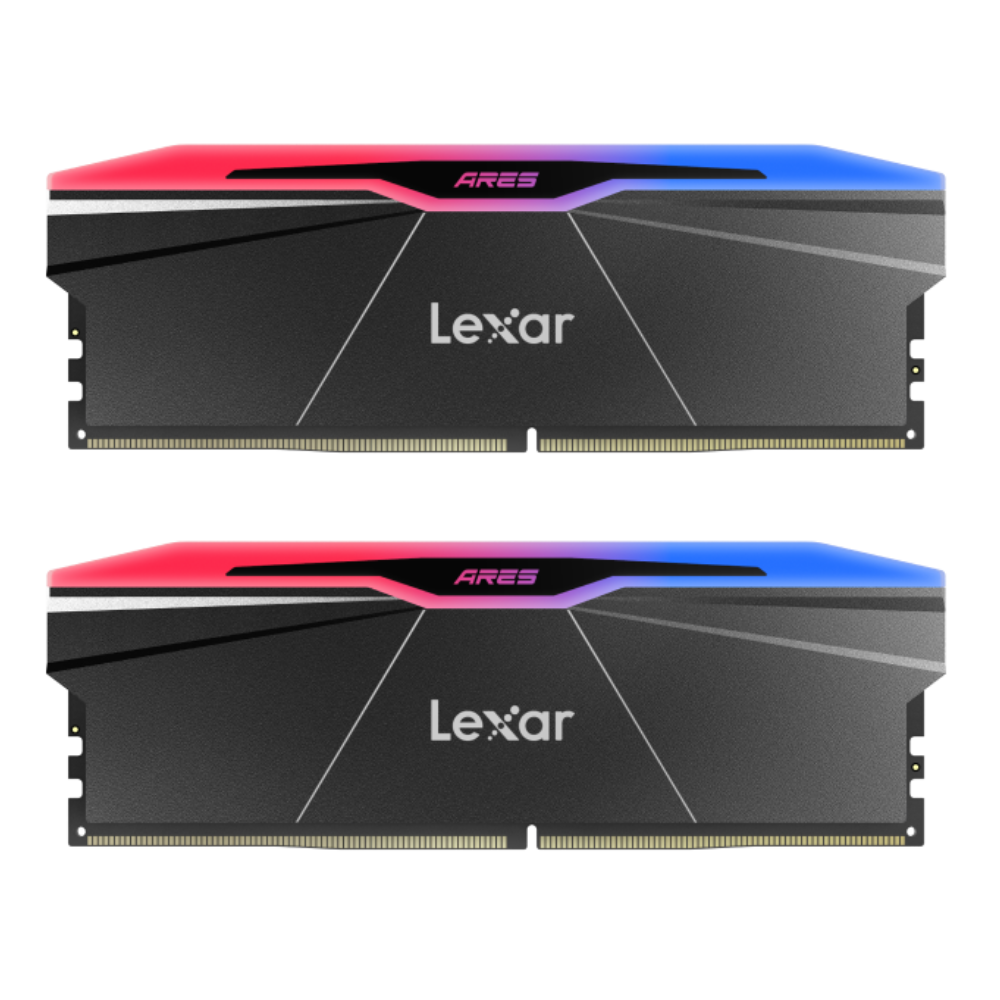 LEXAR ARES RGB BLACK 16GBX2=32GB 6000MHZ DDR5 CL28 XMP EXPO | PC Worth