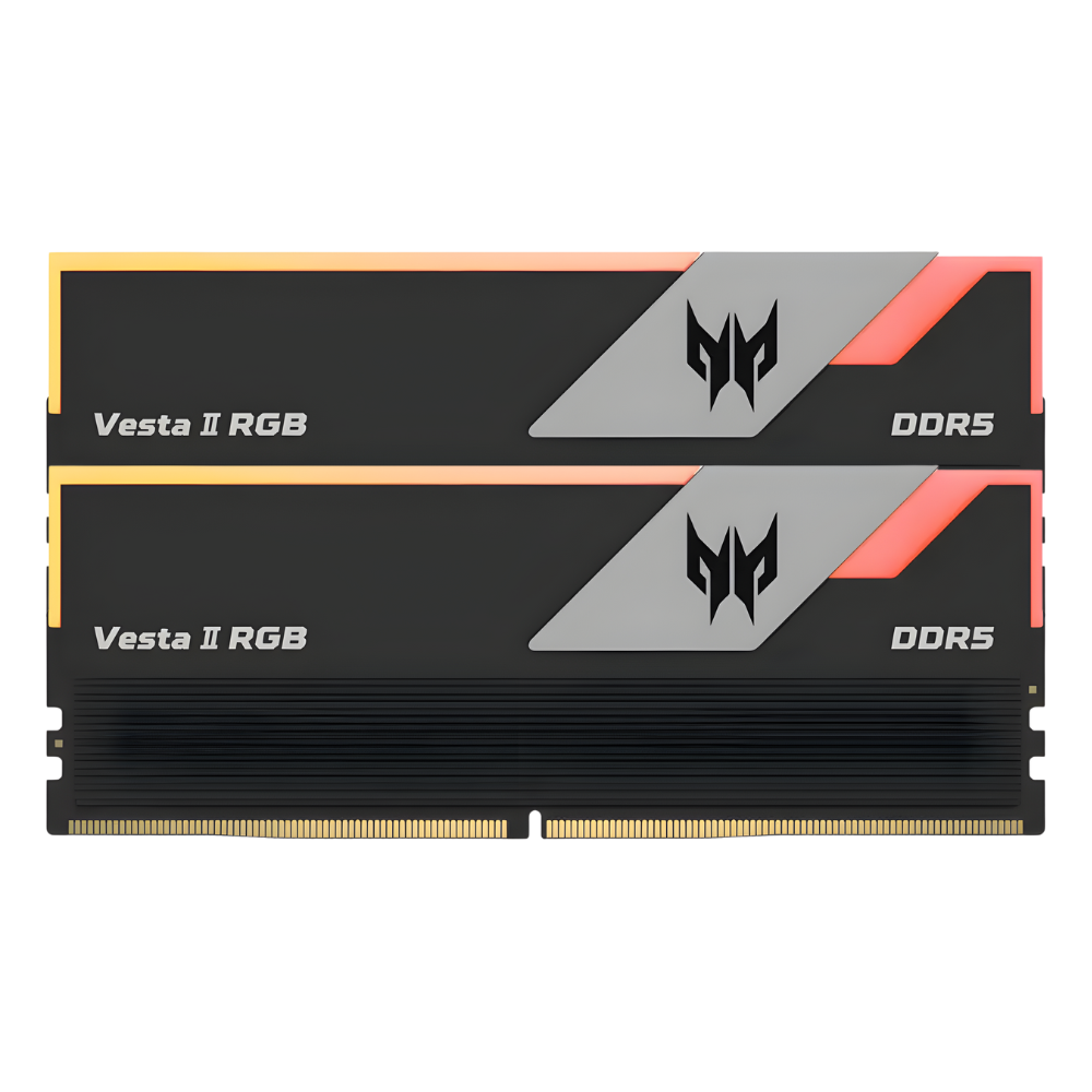 ACER PREDATOR VESTA II RGB BLACK 16GBX2=32GB 6000MHZ DDR5 CL36 XMP