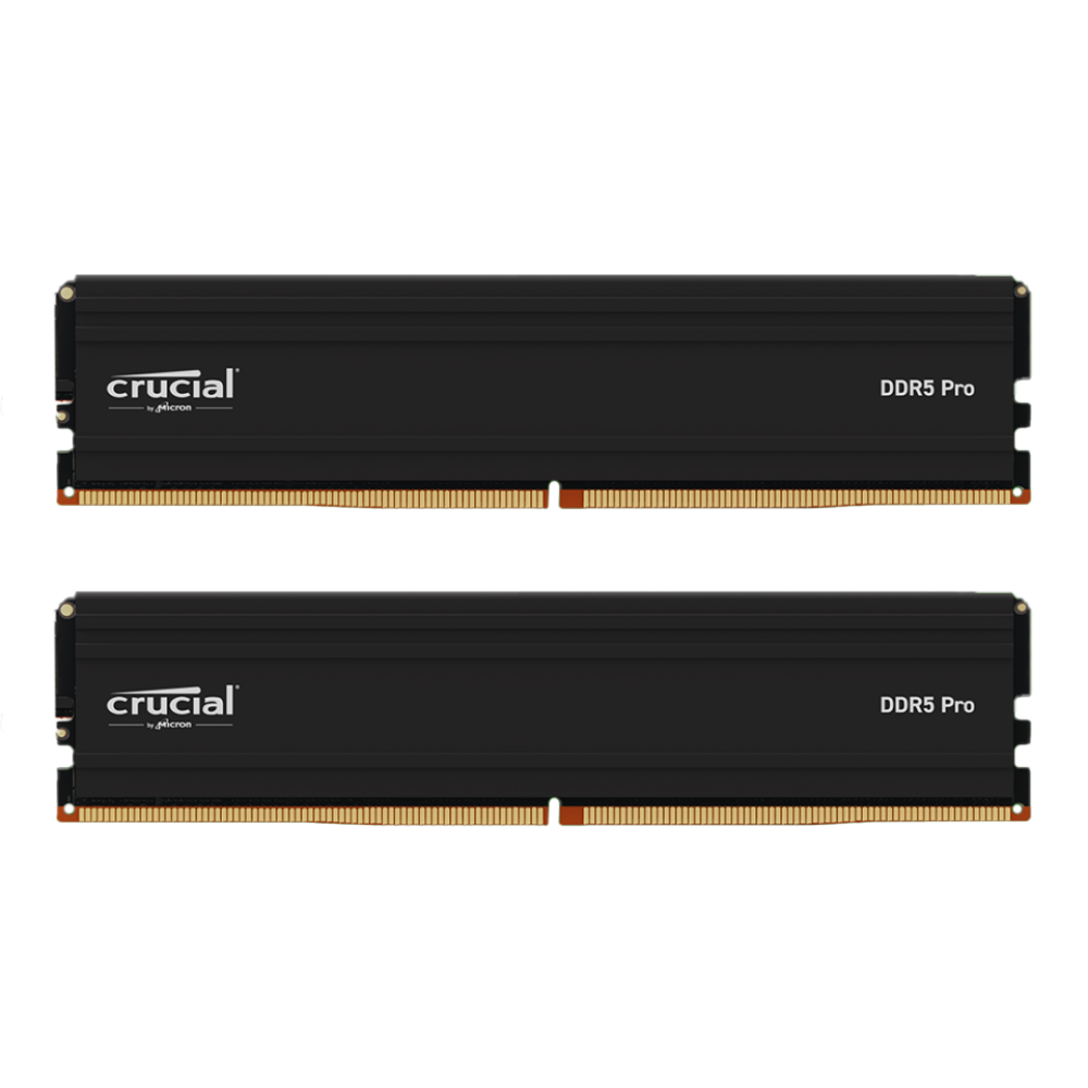 CRUCIAL PRO NON-RGB BLACK 24GBX2=48GB 5600MHZ DDR5 CL46 XMP EXPO