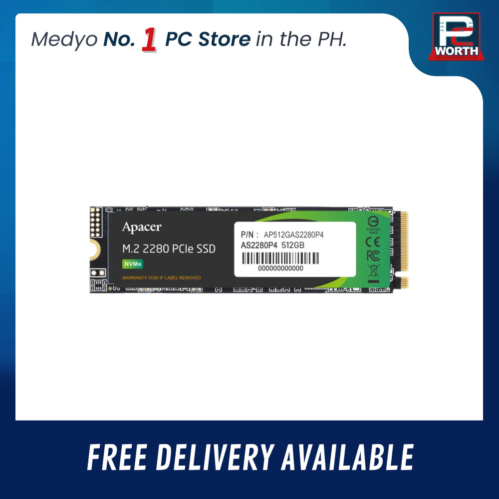APACER AP512GAS2280P4-1 NVME 512GB GEN 3 | PC Worth
