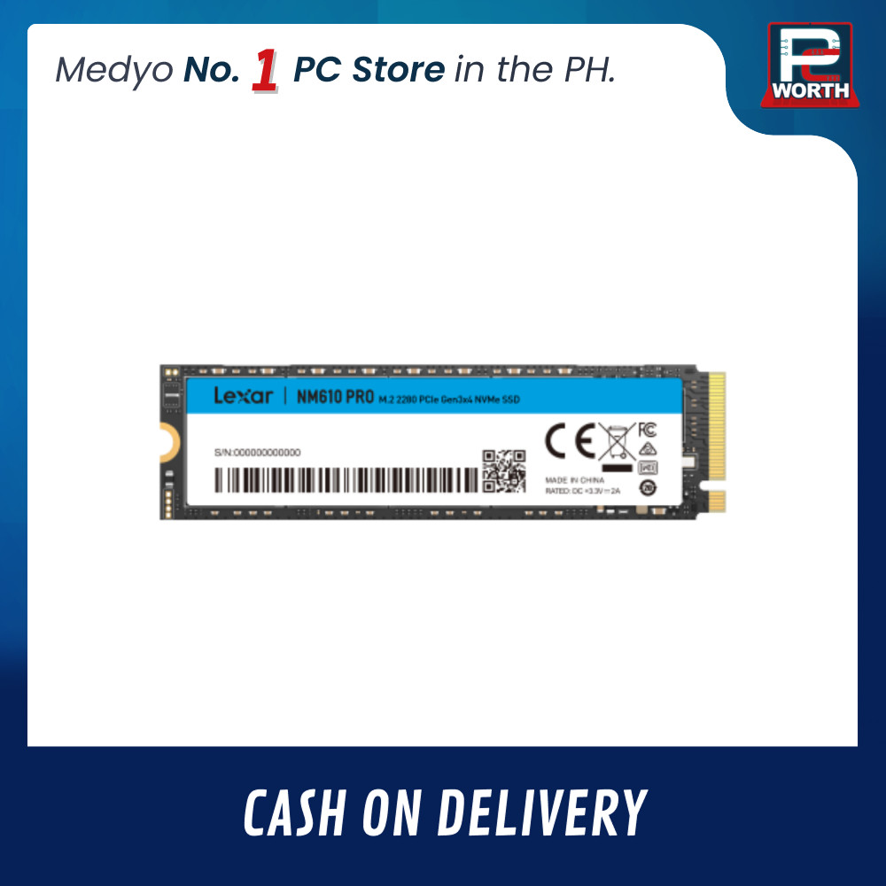 LEXAR NM610 PRO NVME 2TB GEN 3 | PC Worth
