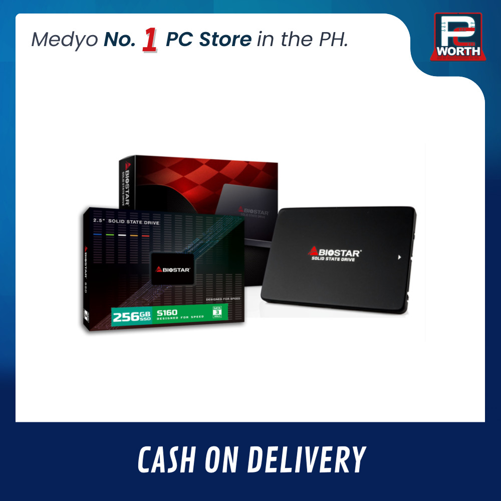 BIOSTAR S160 256GB SATA 2.5 SSD | PC Worth
