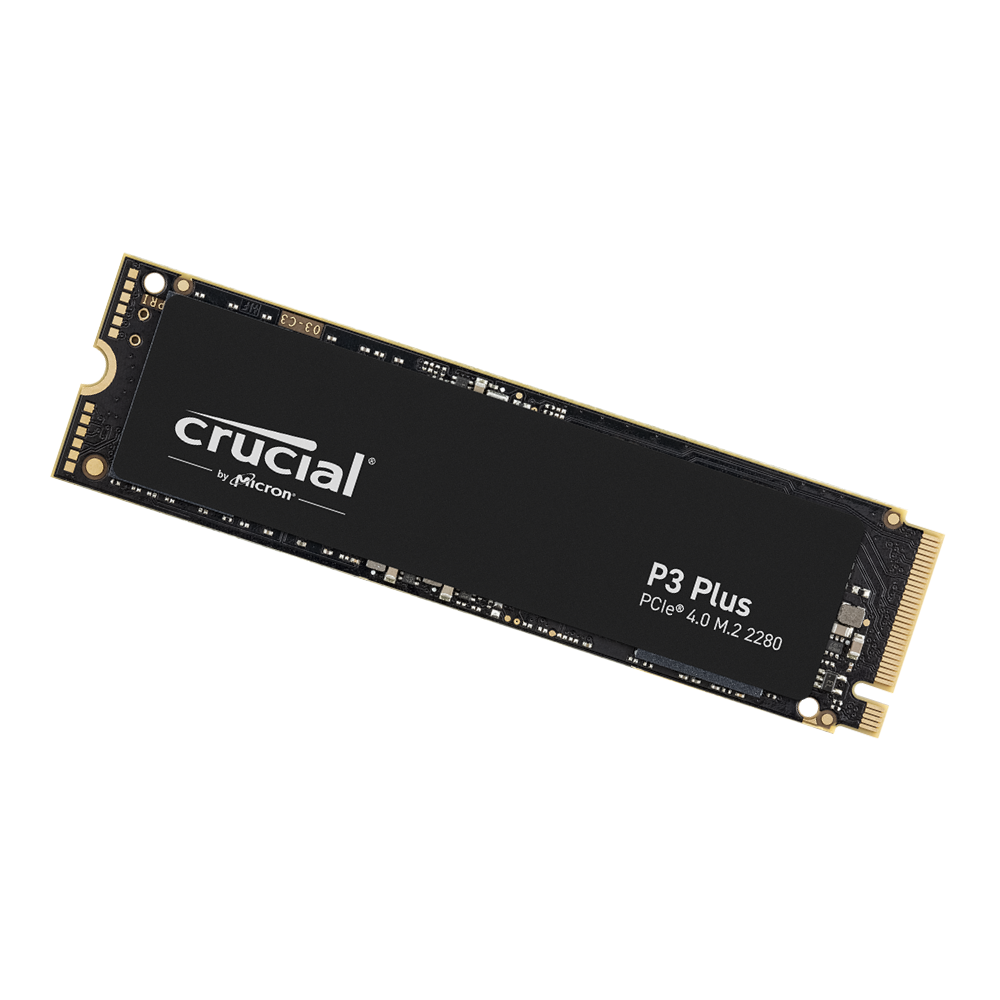 CRUCIAL CT1000P3PSSD8 P3 PLUS NVME 1TB GEN 4 | PC Worth