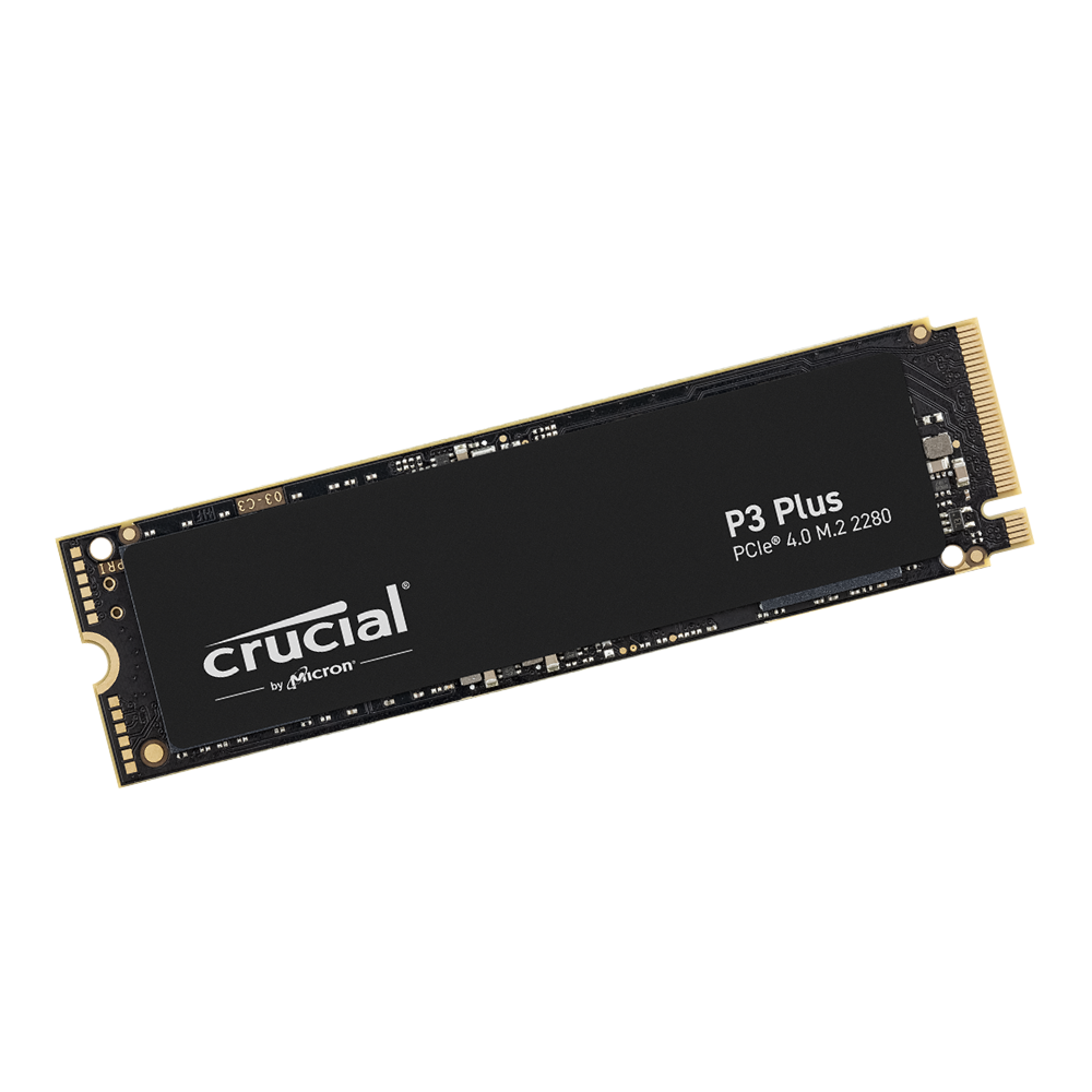 CRUCIAL CT1000P3PSSD8 P3 PLUS NVME 1TB GEN 4 | PC Worth